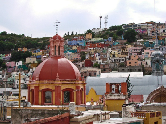 photo "Guanajuato, Mexico 1" tags: architecture, panoramic, landscape, 