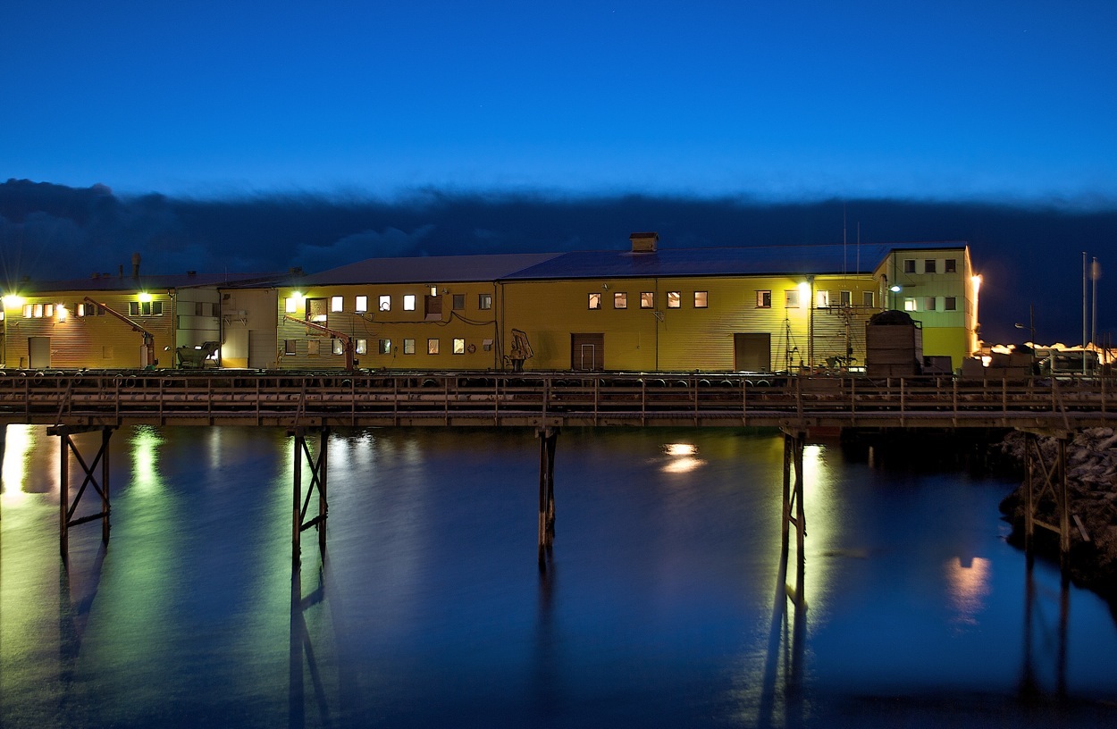 photo "Factory" tags: architecture, landscape, night