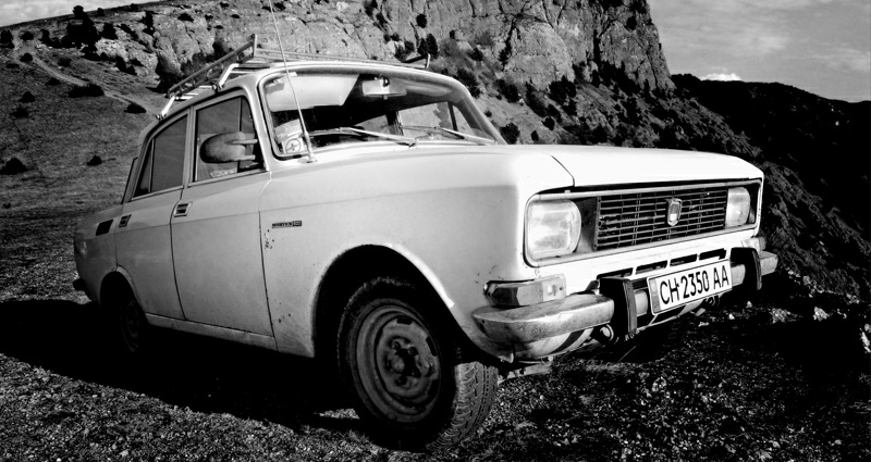 photo "MOSKVICH!!!" tags: black&white, technics, 