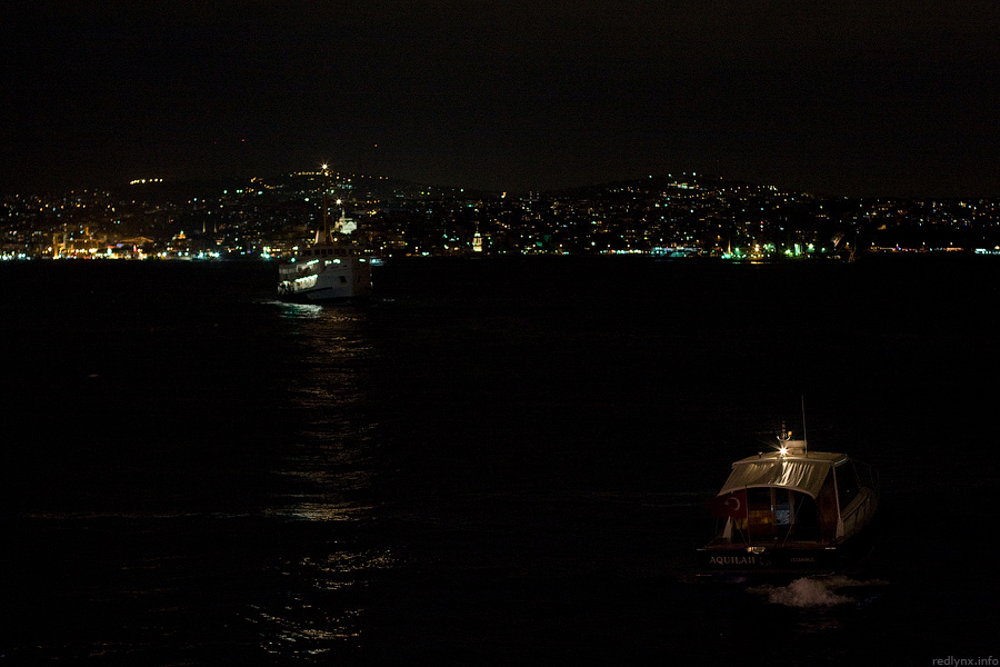 photo "Bosporus" tags: landscape, night