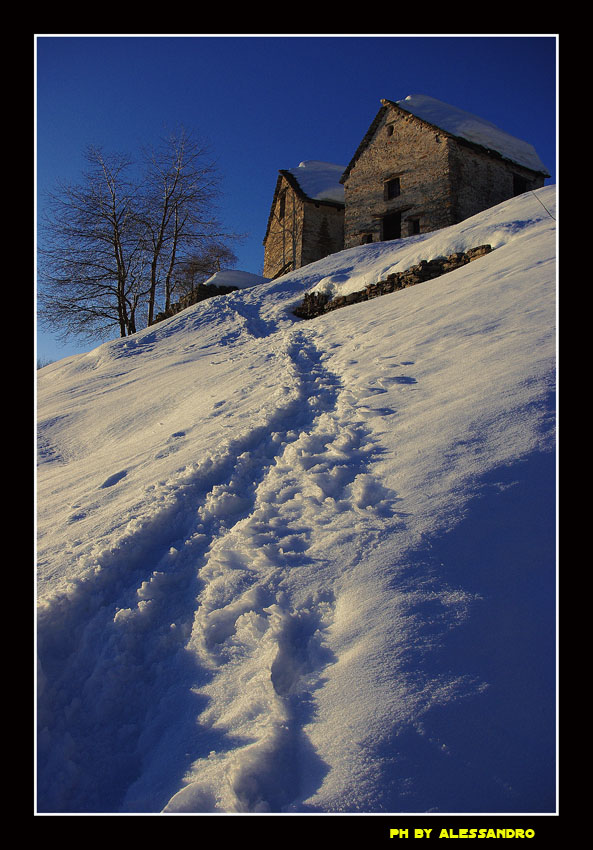 photo "Winter" tags: landscape, mountains