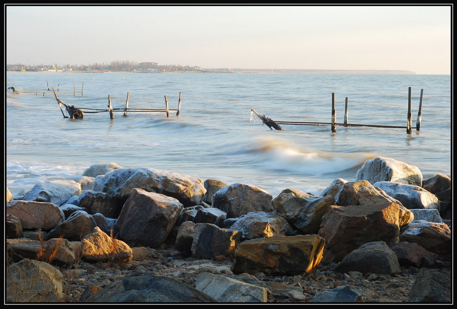 photo "***" tags: landscape, water, winter