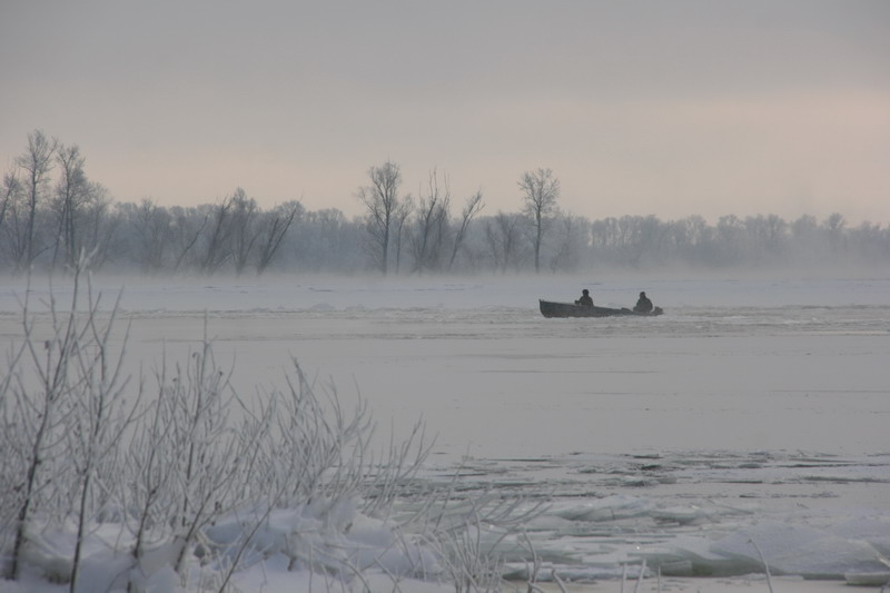 фото ""Ледокол"" метки: пейзаж, вода, зима