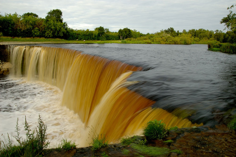 фото "Водопад Ягала (Jagala)" метки: пейзаж, вода, лето