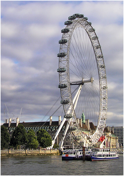 photo "Eye of London" tags: architecture, travel, landscape, Europe, Лондон