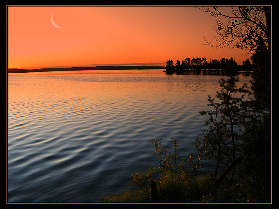 фото "Карельские закаты" метки: пейзаж, вода, закат