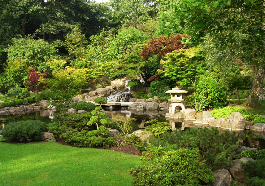 фото "Сад в японском стиле" метки: пейзаж, лето
