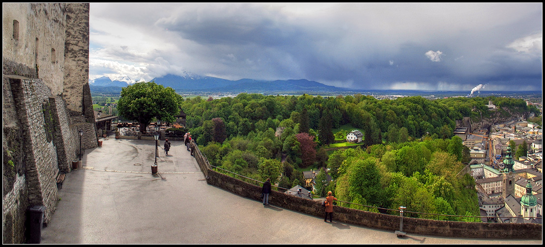 photo "the sky before the storm" tags: architecture, landscape, mountains