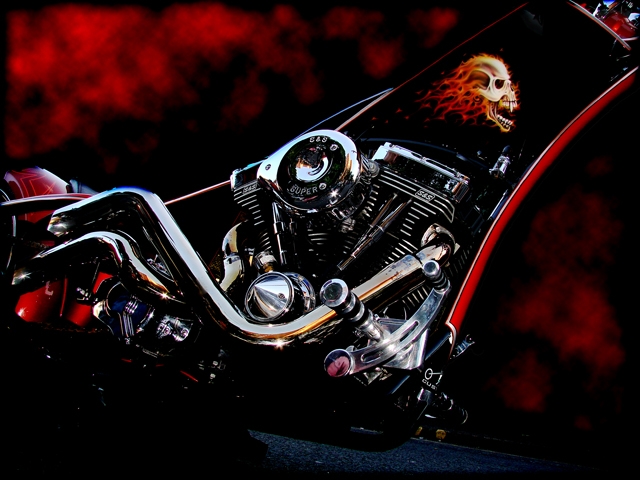 photo "Harley of the Lucifer" tags: technics, montage, 