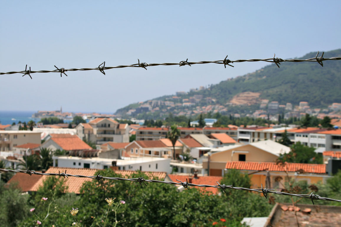 photo "Street in Budva" tags: landscape, mountains