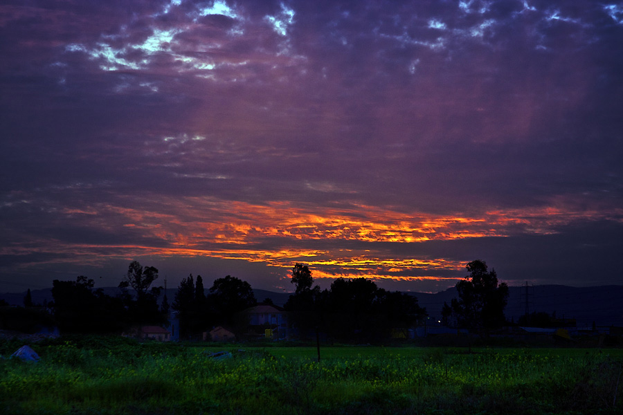 photo "***" tags: landscape, sunset