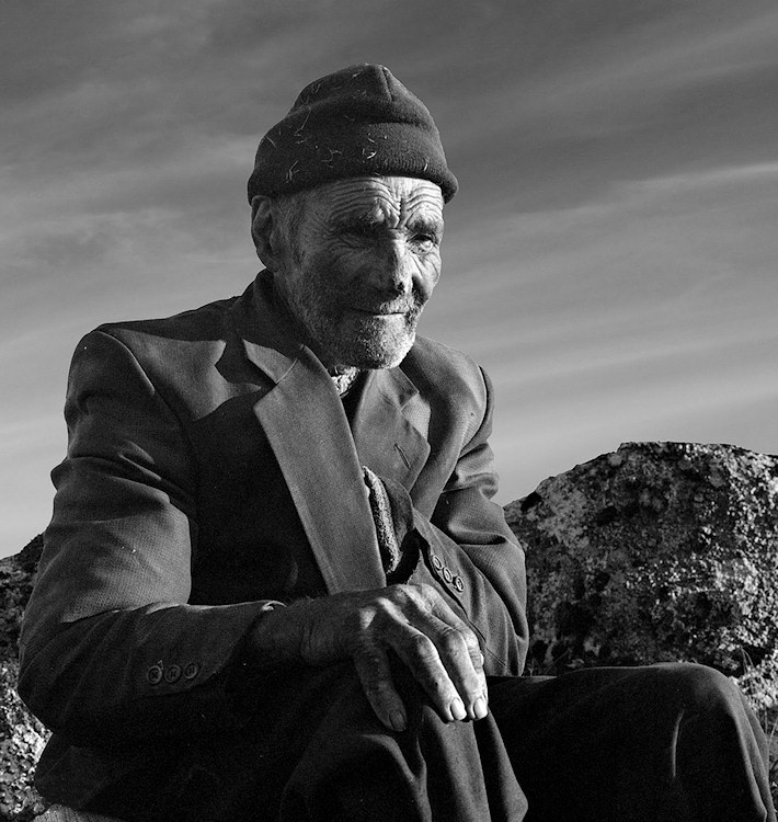 photo "Silence" tags: portrait, black&white, man