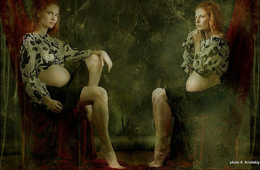 фото "Диптих из серии "Бер"" метки: портрет, гламур, женщина