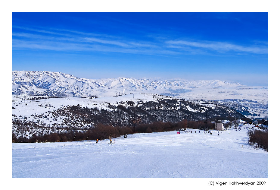 фото "Зимние открытки Цахкадзора 3" метки: пейзаж, путешествия, зима