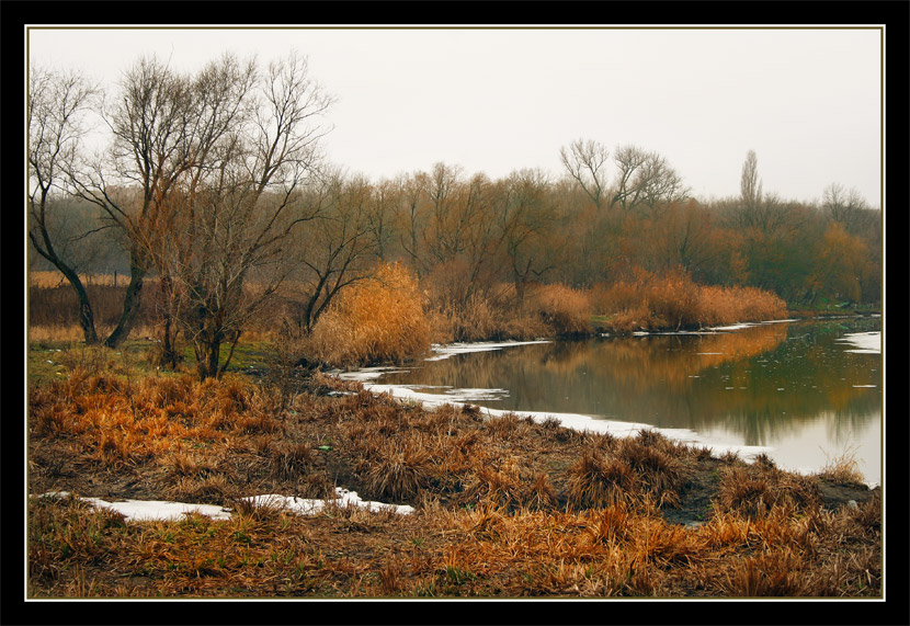 photo "***" tags: landscape, water, winter