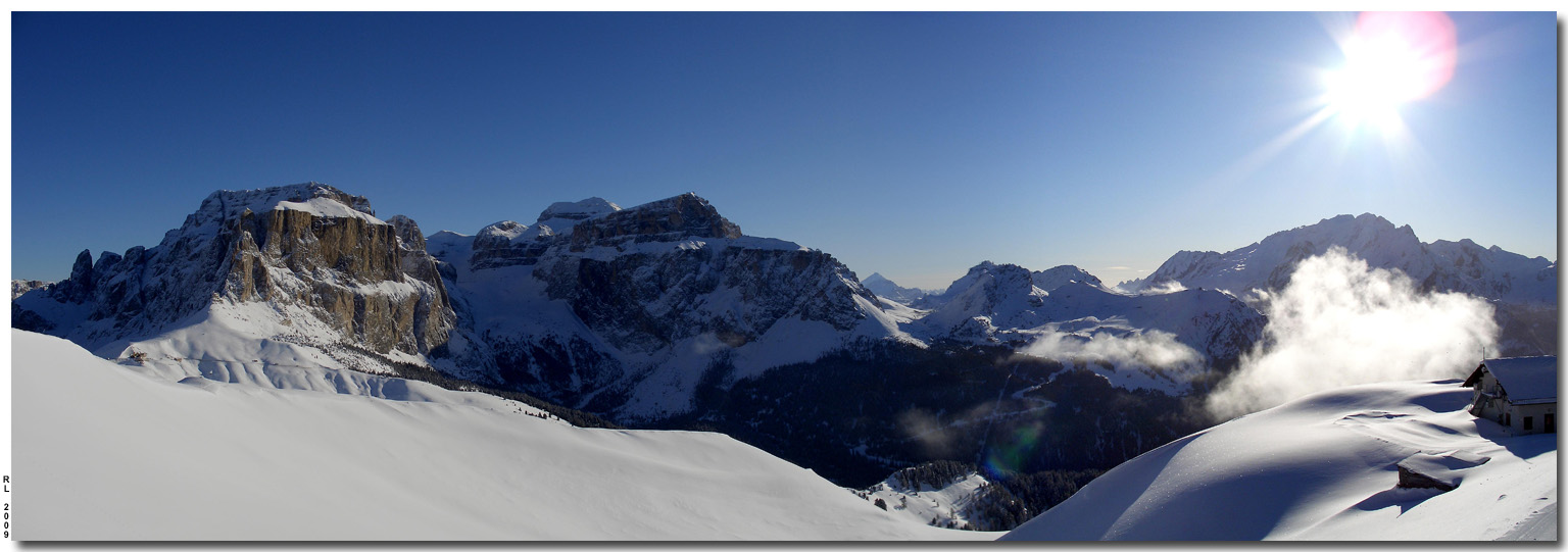 фото "Вид с Col  Rodella 2485m" метки: панорама, пейзаж, горы