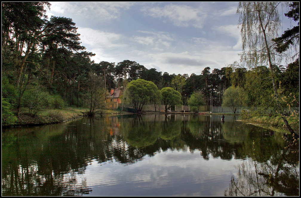 photo "Small House. Spring" tags: landscape, spring, water