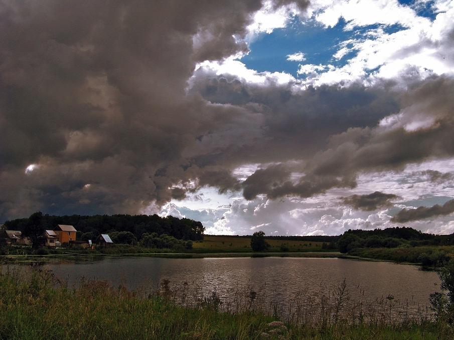 photo "***" tags: landscape, clouds, summer