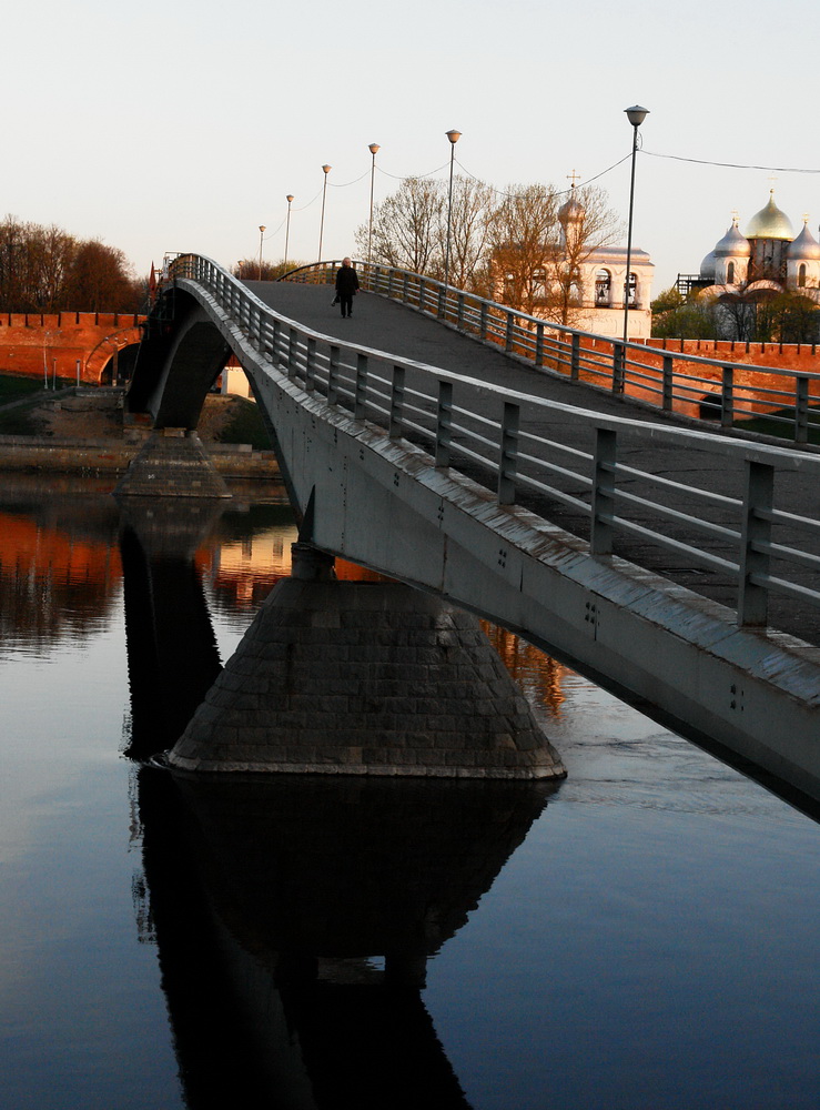 фото "Горбатый мост, Великий Новгород" метки: , 