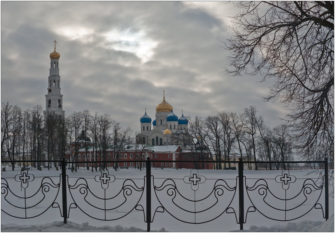 фото "Николо-Угрешский монастырь" метки: архитектура, пейзаж, зима