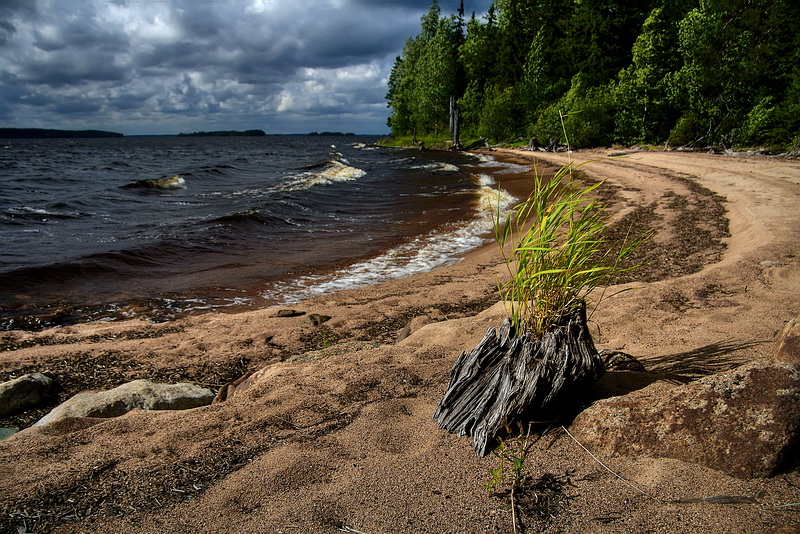 photo "***" tags: landscape, clouds, water