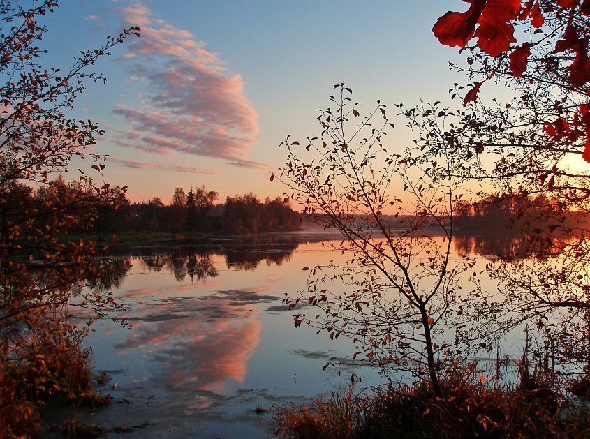 photo "Hirsute October" tags: landscape, autumn, water