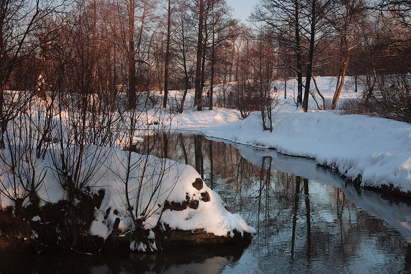 фото "Мороз и солнце....." метки: пейзаж, вода, зима