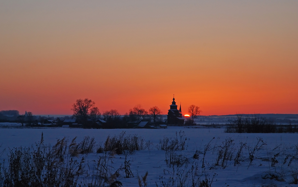 фото "Богослов.#" метки: пейзаж, закат