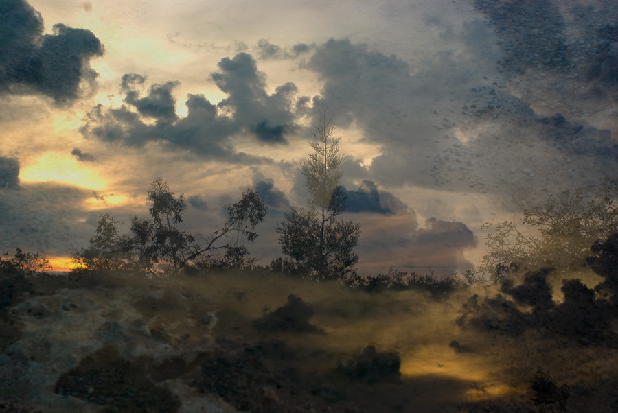 photo "***" tags: abstract, landscape, sunset