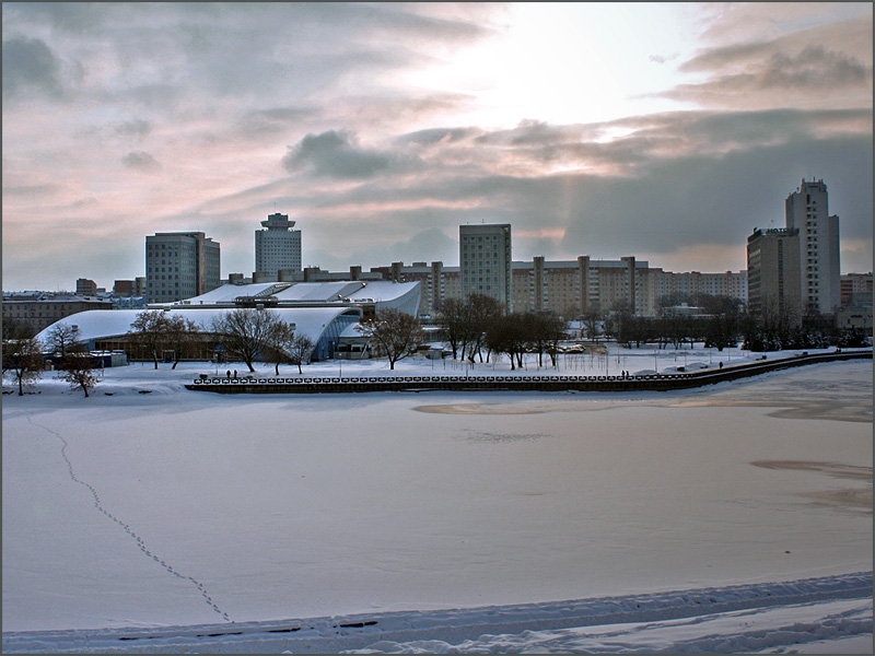 фото "зимный город" метки: архитектура, пейзаж, зима
