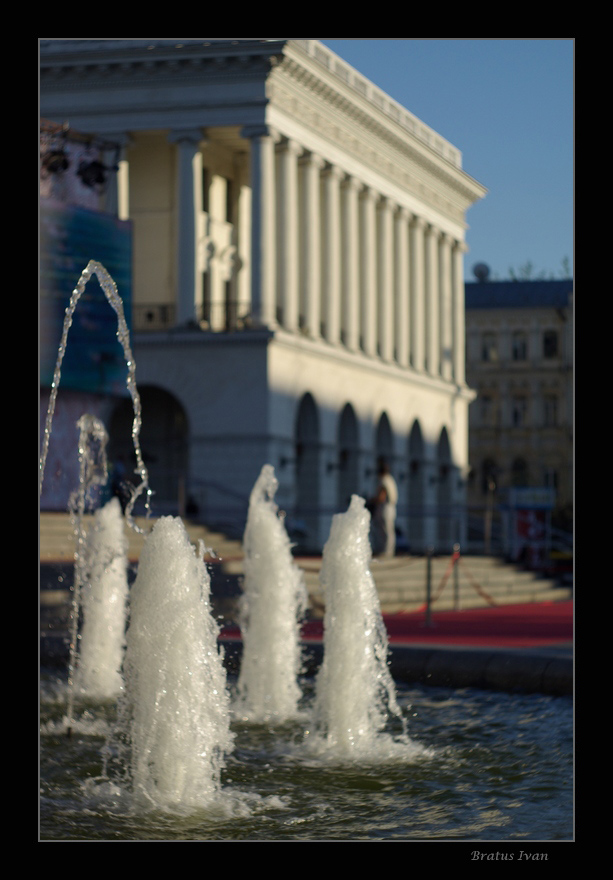 photo "Sunday's fountain" tags: architecture, city, landscape, 