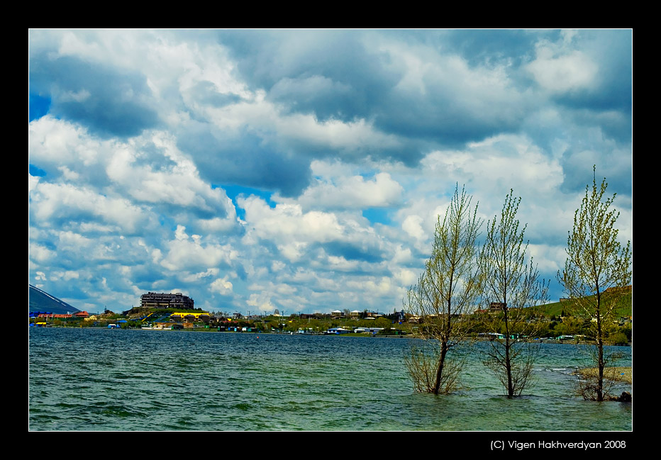 photo "Clouds over Sevan" tags: landscape, travel, 
