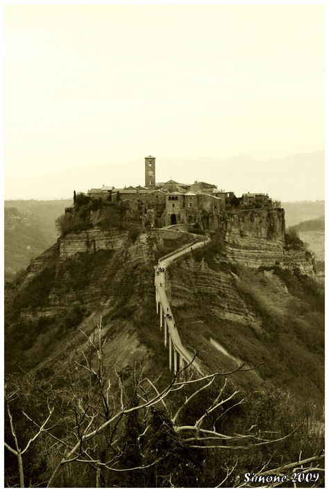 фото "Civita di Bagnoregio - Italy" метки: путешествия, Европа