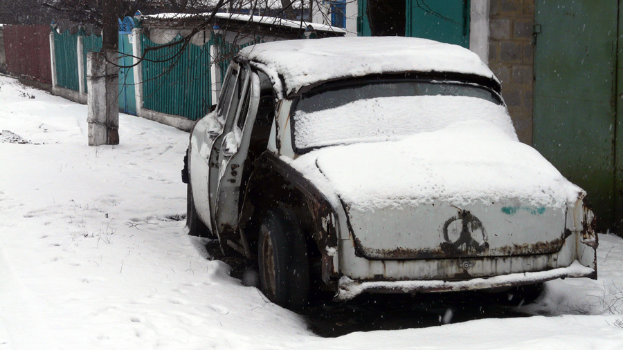 photo "My "mercedes" takes away me far..." tags: humor, technics, 
