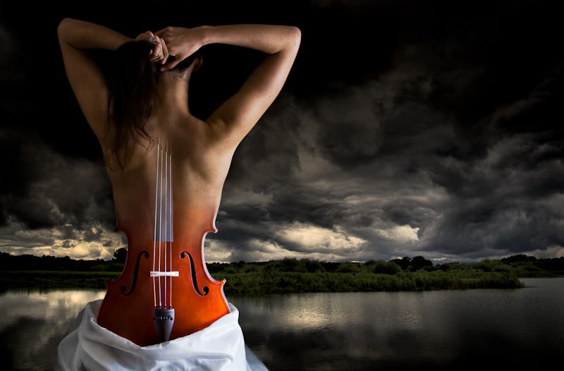 фото "Reinventing the Cello II" метки: фотомонтаж, 