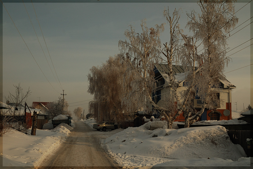 photo "Morning" tags: architecture, landscape, winter