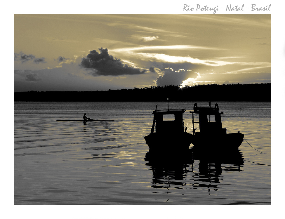 photo "Potengi River" tags: landscape, sunset