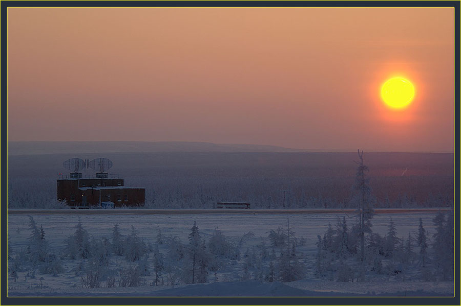 photo "***" tags: landscape, sunset, winter