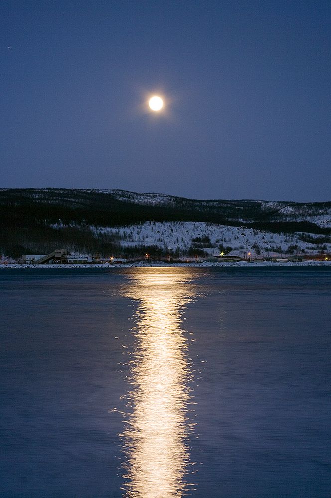 photo "Walking on the water" tags: landscape, night, water