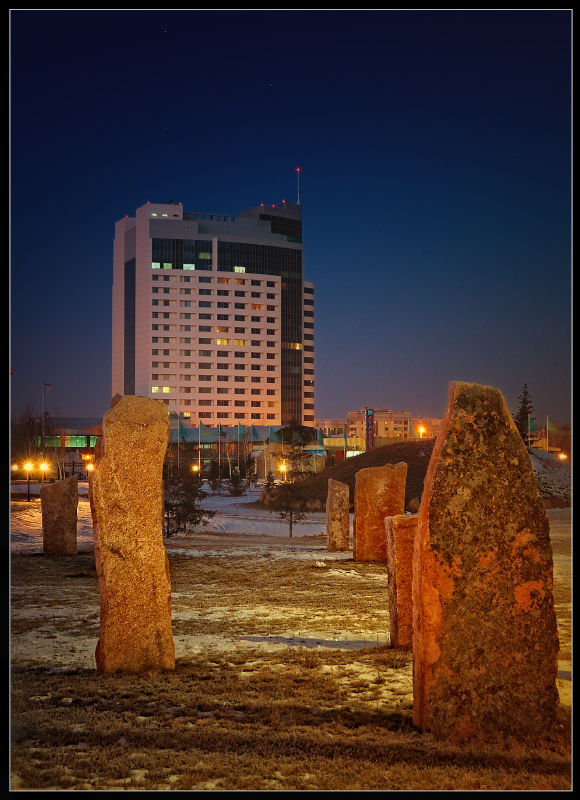 фото "Камни" метки: пейзаж, город, ночь