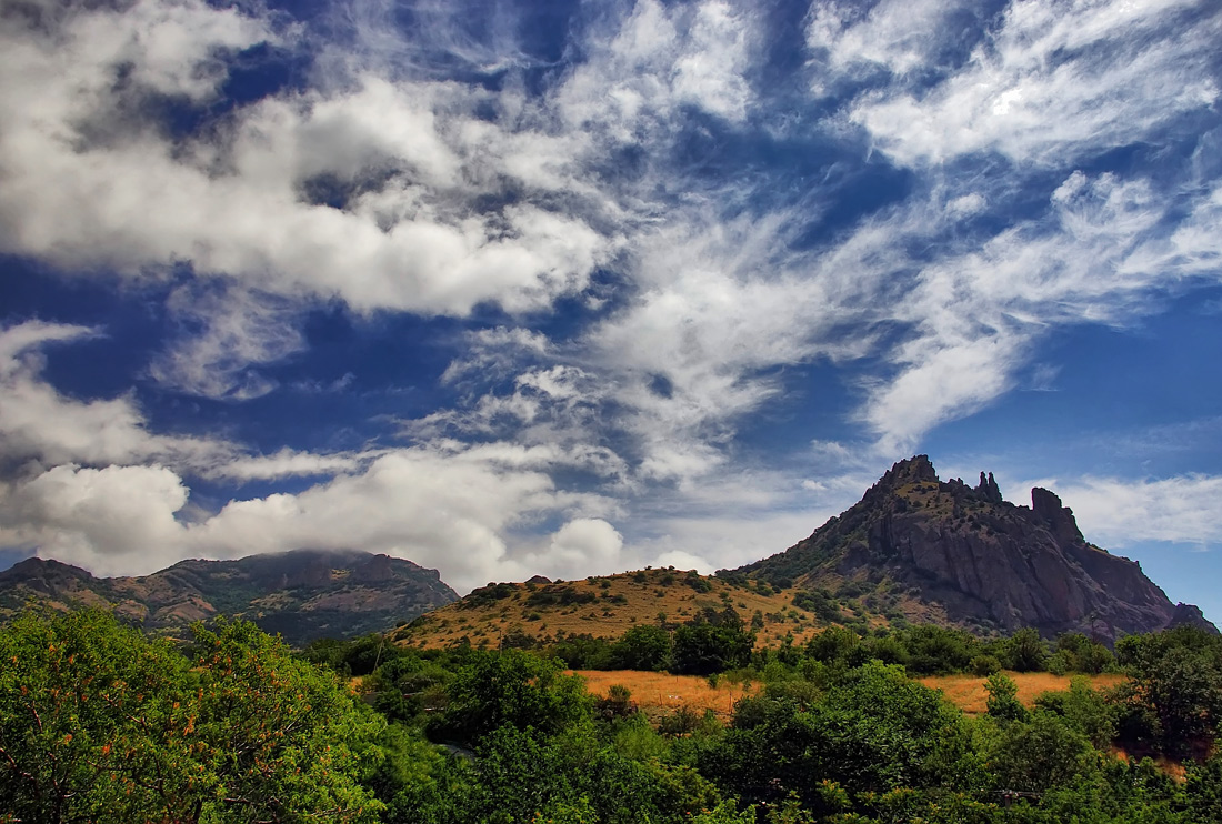 photo "***" tags: landscape, clouds, mountains