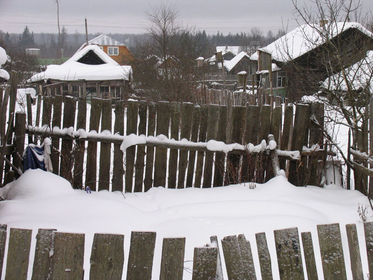 фото "Русь деревянная" метки: пейзаж, зима