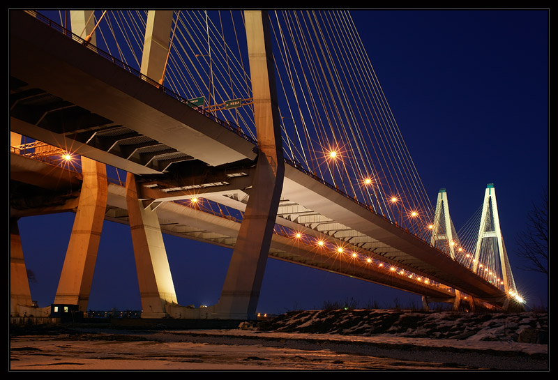 фото "Вантовый мост" метки: архитектура, город, пейзаж, 