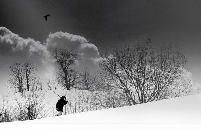 фото "snow walker 1" метки: пейзаж, 