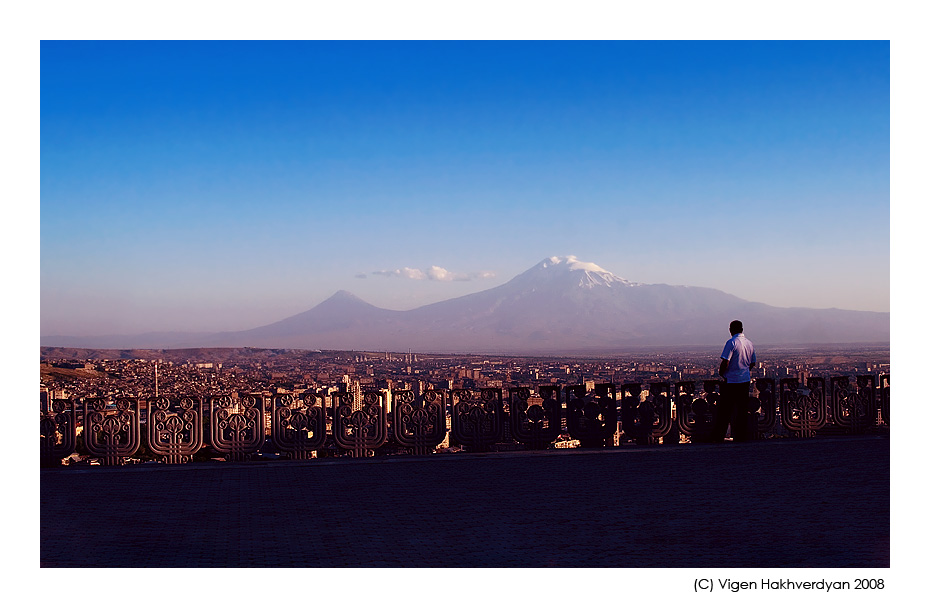 photo "Evening Ararat" tags: landscape, travel, 