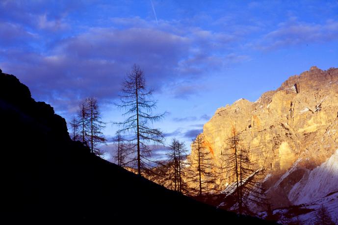photo "mountain sunset_05" tags: landscape, sunset