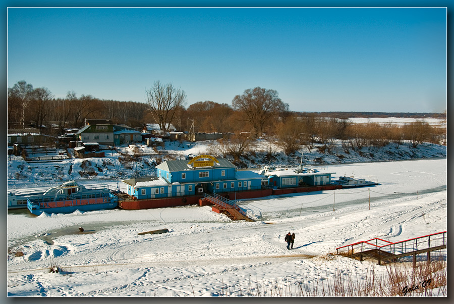 photo "In expectation of spring" tags: landscape, water, winter