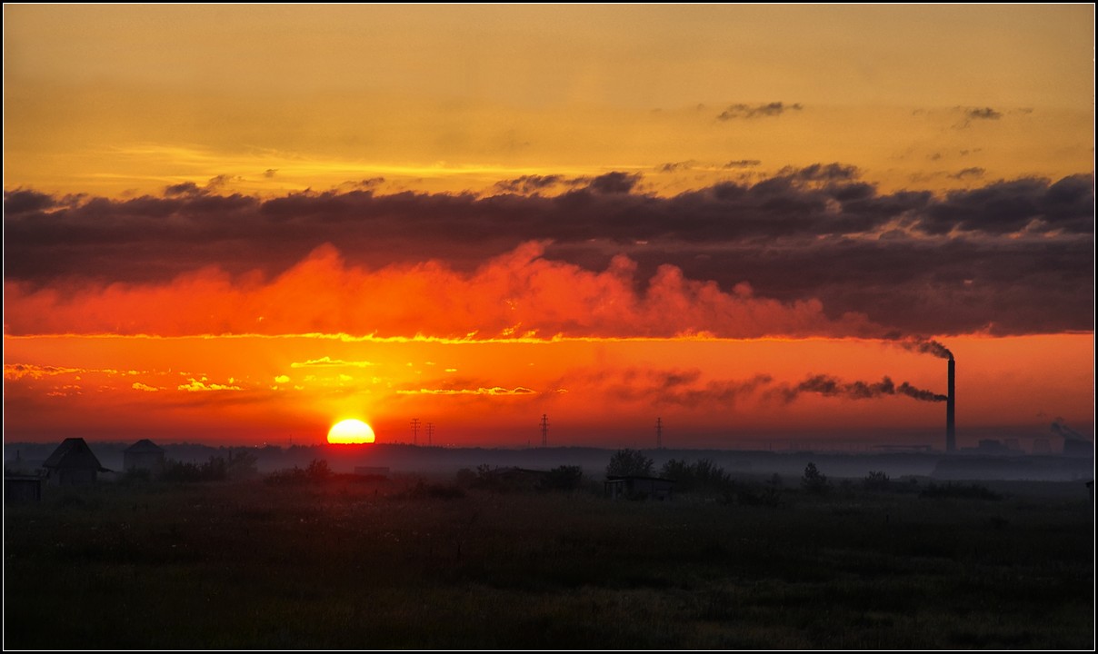 фото "Красный рассвет" метки: пейзаж, закат