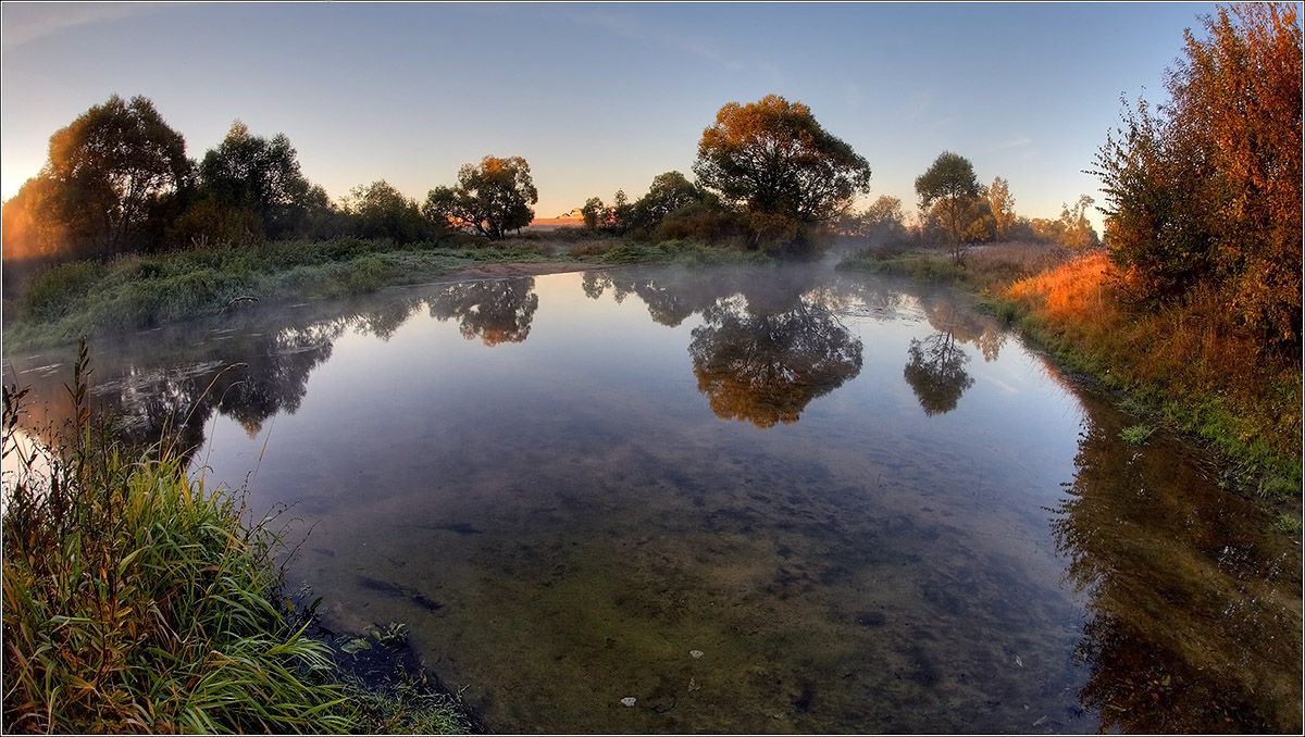 фото "Осеннее утро" метки: пейзаж, вода, осень