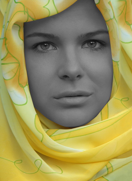 photo "Yellow flower" tags: portrait, woman